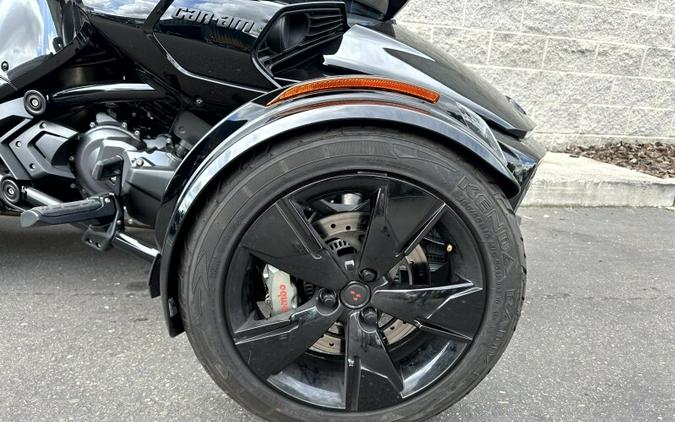 2022 Can-Am Spyder F3 Steel Black Metallic