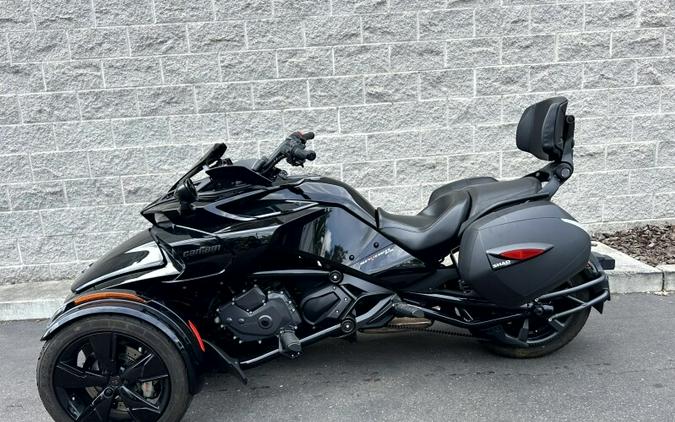 2022 Can-Am Spyder F3 Steel Black Metallic
