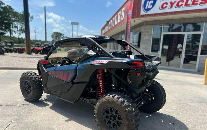 2026 Can-Am® Maverick X3 DS Turbo RR Scandi Blue & Orange Crush