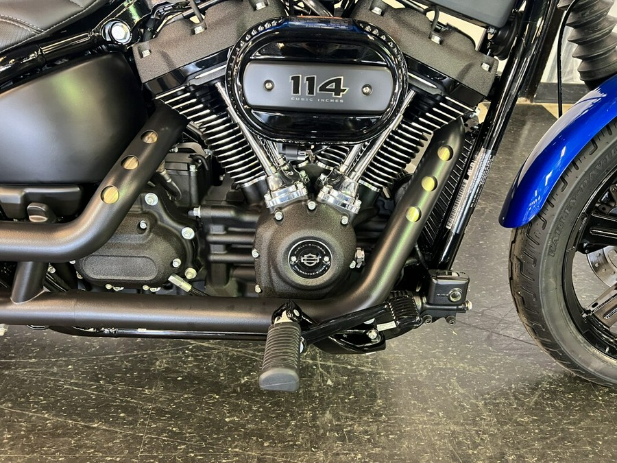 2024 Harley-Davidson Street Bob 114 Blue Burst FXBBS