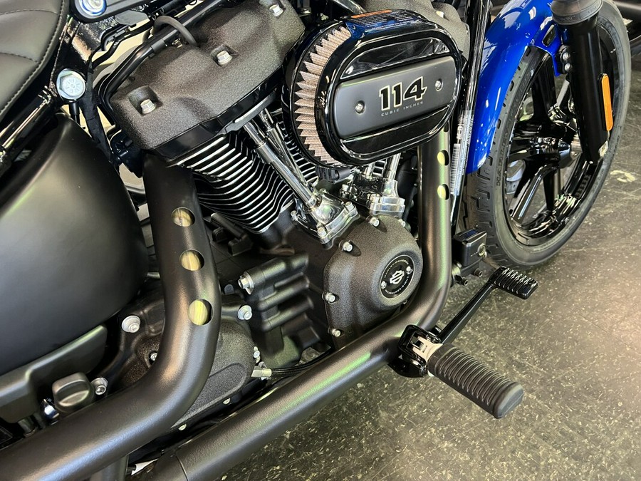 2024 Harley-Davidson Street Bob 114 Blue Burst FXBBS