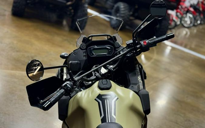 2026 Kawasaki KLR®650 Adventure ABS Cypher Camo Beige