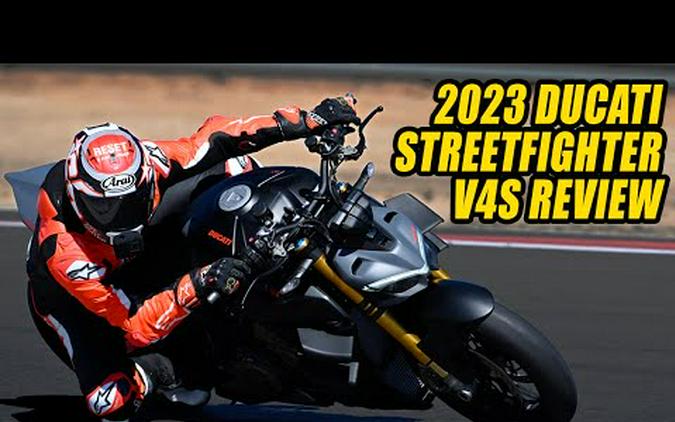 2023 Ducati Streetfighter V4S - First Ride Review