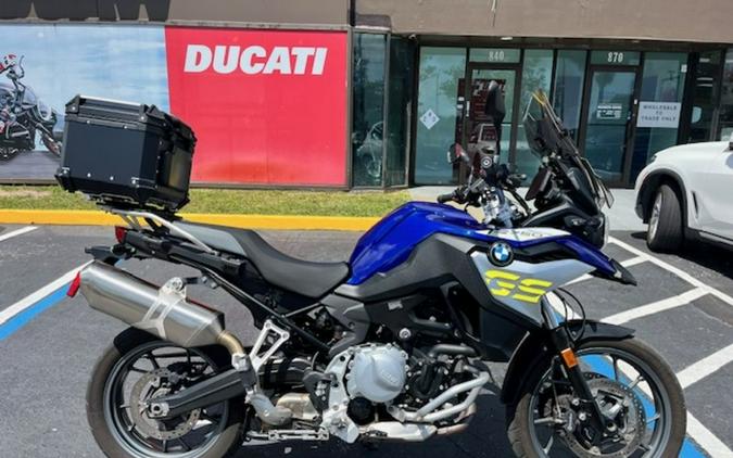 2021 BMW F 750 GS San Marino Blue Metallic