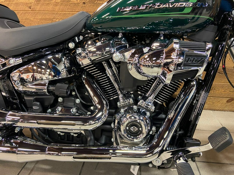 2024 Harley-Davidson Breakout 117 Alpine Green FXBR