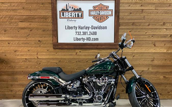 2024 Harley-Davidson Breakout 117 Alpine Green FXBR