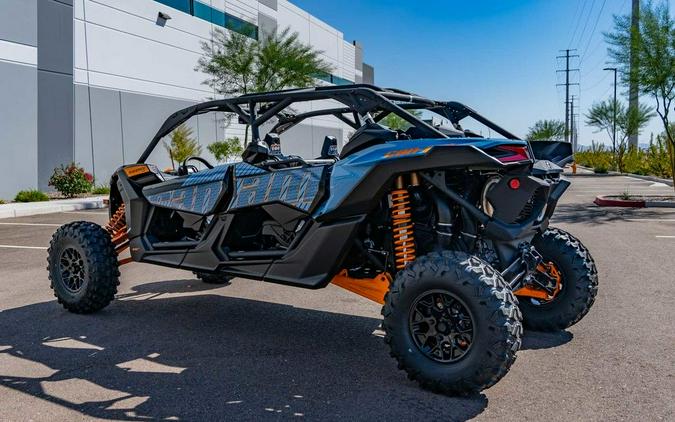 2025 Can-Am® Maverick X3 Max RS Turbo RR Scandi Blue & Orange Crush