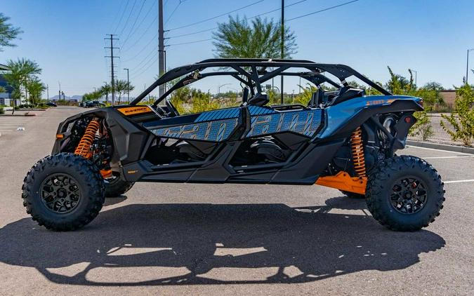 2025 Can-Am® Maverick X3 Max RS Turbo RR Scandi Blue & Orange Crush