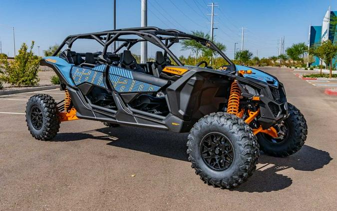 2025 Can-Am® Maverick X3 Max RS Turbo RR Scandi Blue & Orange Crush