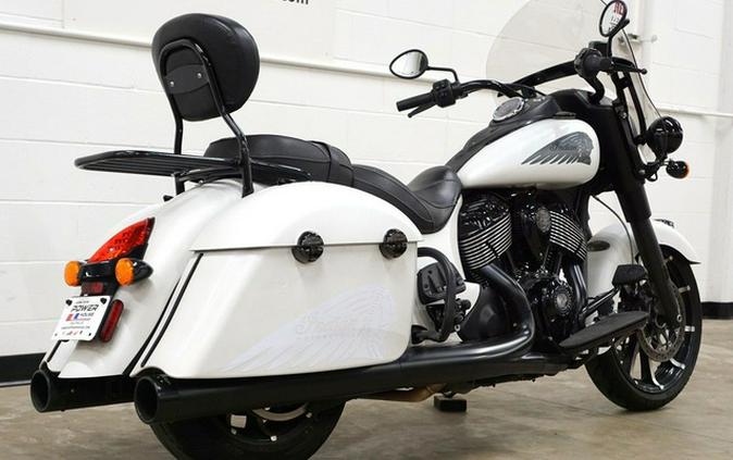 2019 Indian Springfield Dark Horse White Smoke