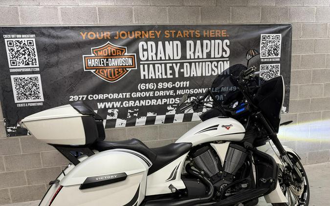 2017 Victory Motorcycles® Cross Country Tour® Two-tone Turbo Silver and Black