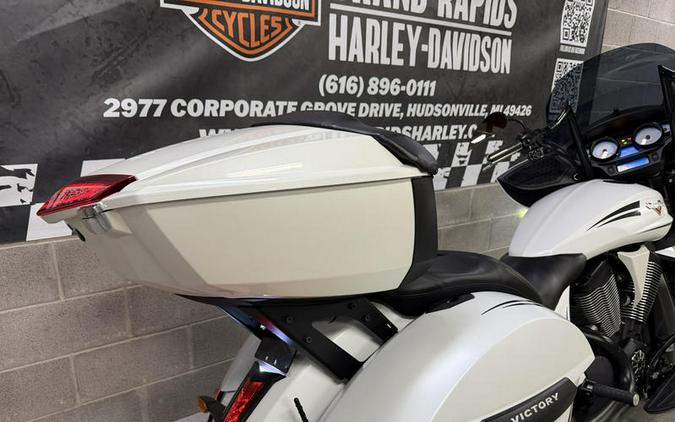 2017 Victory Motorcycles® Cross Country Tour® Two-tone Turbo Silver and Black