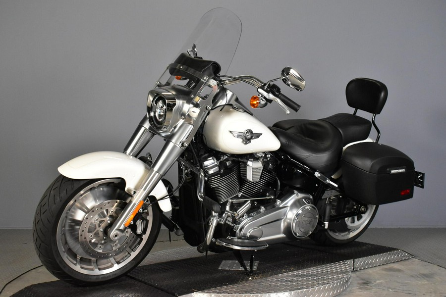 2018 Harley-Davidson Fat Boy 114 Bonneville Salt Pearl