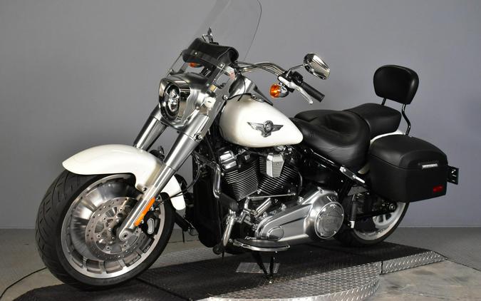 2018 Harley-Davidson Fat Boy 114 Bonneville Salt Pearl