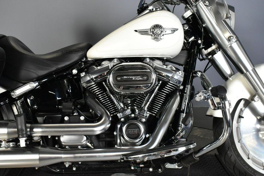 2018 Harley-Davidson Fat Boy 114 Bonneville Salt Pearl
