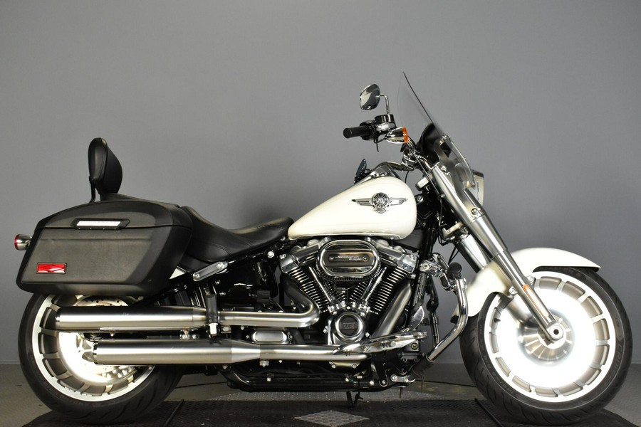 2018 Harley-Davidson Fat Boy 114 Bonneville Salt Pearl