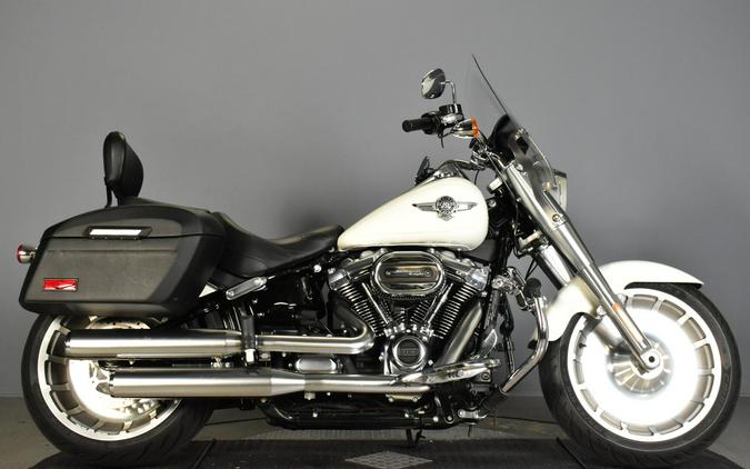 2018 Harley-Davidson Fat Boy 114 Bonneville Salt Pearl