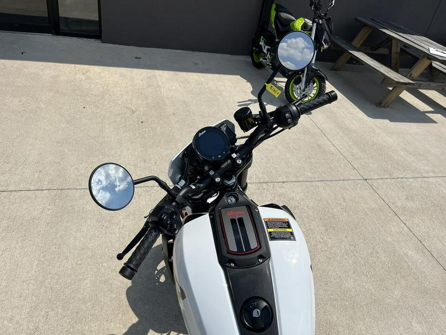 2023 Indian Motorcycle® FTR Sport White Lightning/Indy Red