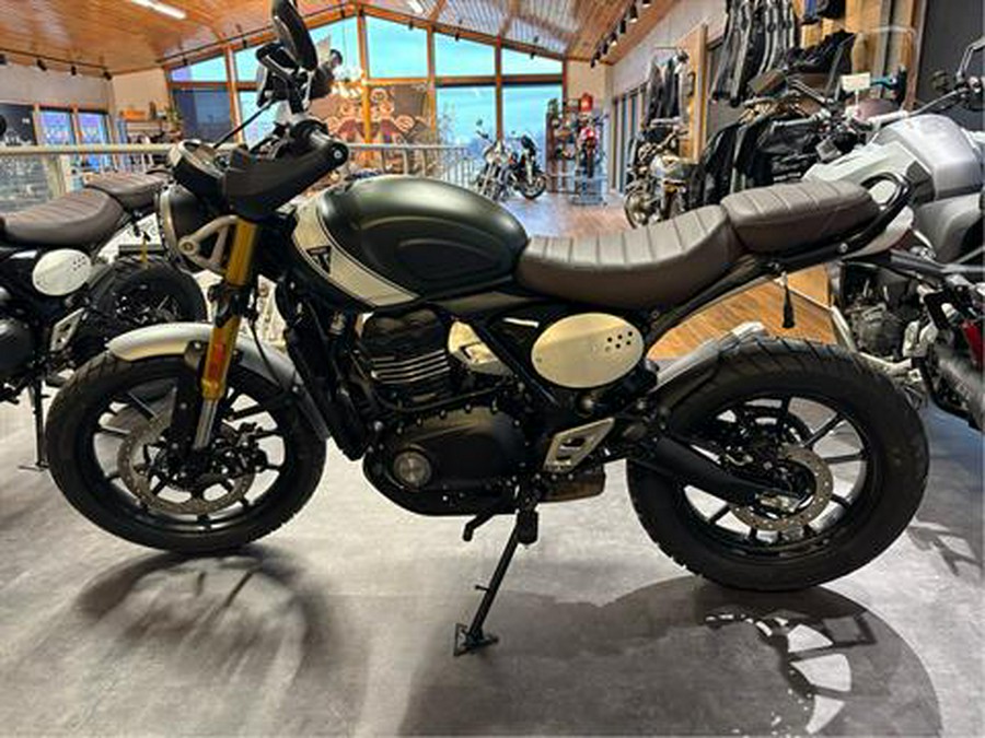 2025 Triumph Scrambler 400 X