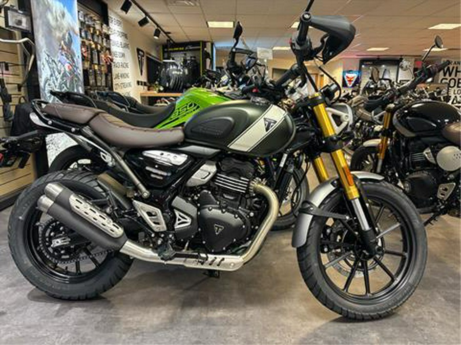 2025 Triumph Scrambler 400 X