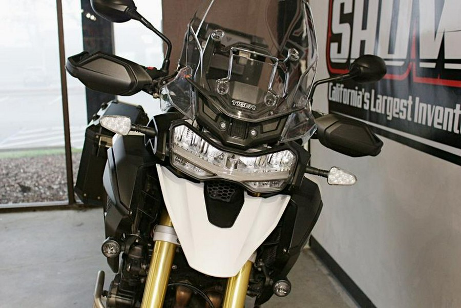 2023 Triumph Tiger 1200 Rally Pro Snowdonia White