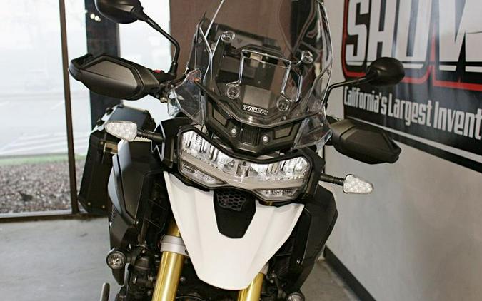 2023 Triumph Tiger 1200 Rally Pro Snowdonia White
