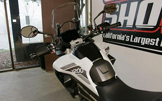 2023 Triumph Tiger 1200 Rally Pro Snowdonia White