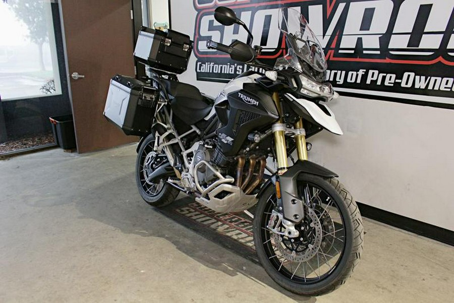 2023 Triumph Tiger 1200 Rally Pro Snowdonia White