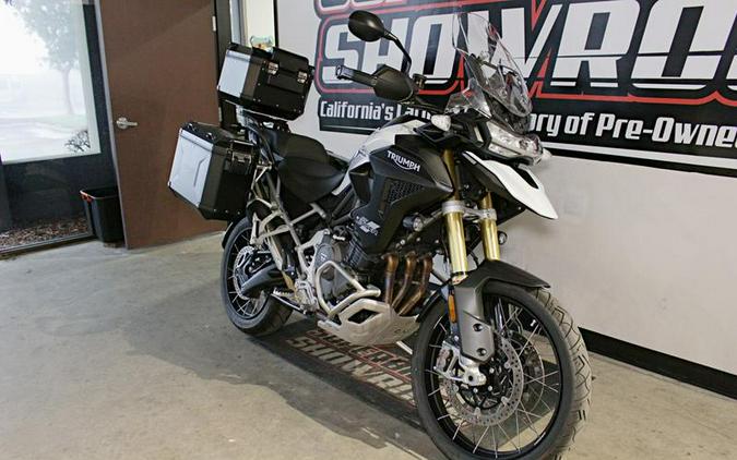 2023 Triumph Tiger 1200 Rally Pro Snowdonia White