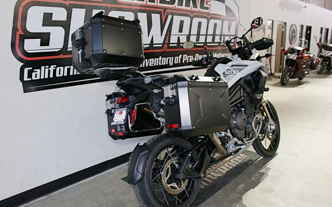 2023 Triumph Tiger 1200 Rally Pro Snowdonia White