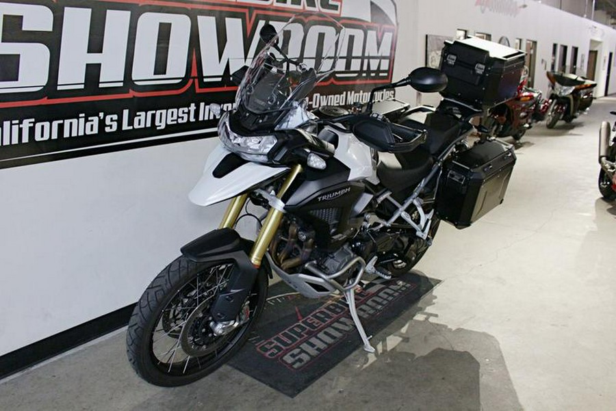2023 Triumph Tiger 1200 Rally Pro Snowdonia White