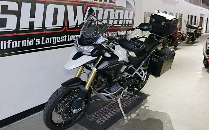 2023 Triumph Tiger 1200 Rally Pro Snowdonia White