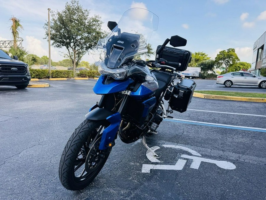 2021 Triumph Tiger 850 Sport Graphite Caspian Blue