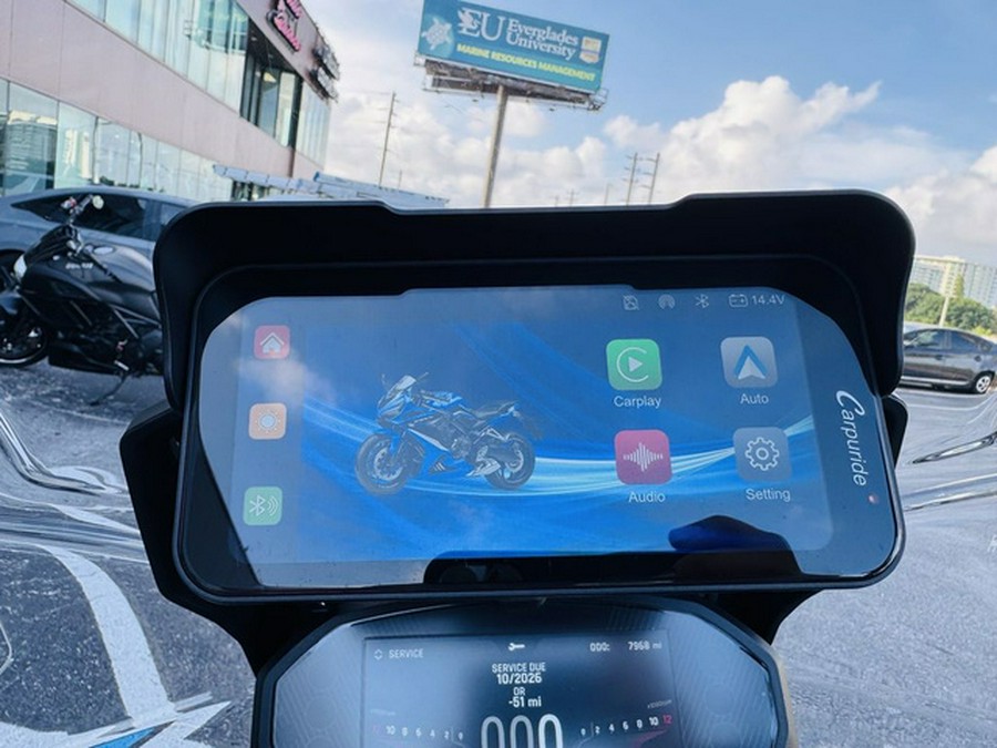 2021 Triumph Tiger 850 Sport Graphite Caspian Blue