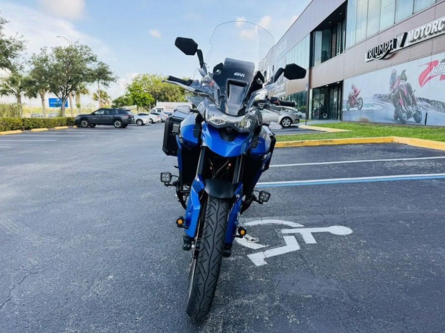 2021 Triumph Tiger 850 Sport Graphite Caspian Blue