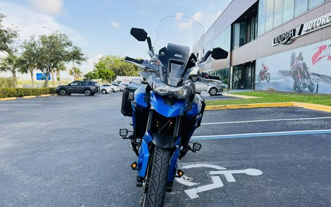 2021 Triumph Tiger 850 Sport Graphite Caspian Blue