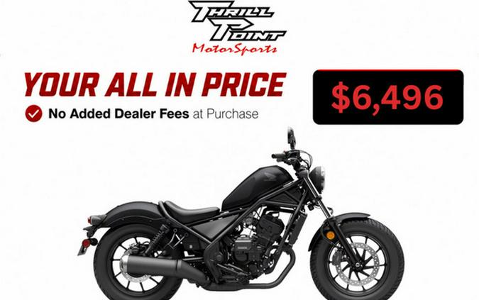 2026 Honda Rebel 300 E-Clutch