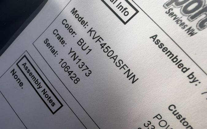 2025 Kawasaki Brute Force® 450 4x4