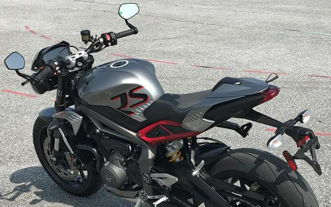 2022 Triumph Street Triple RS Matte Jet Black