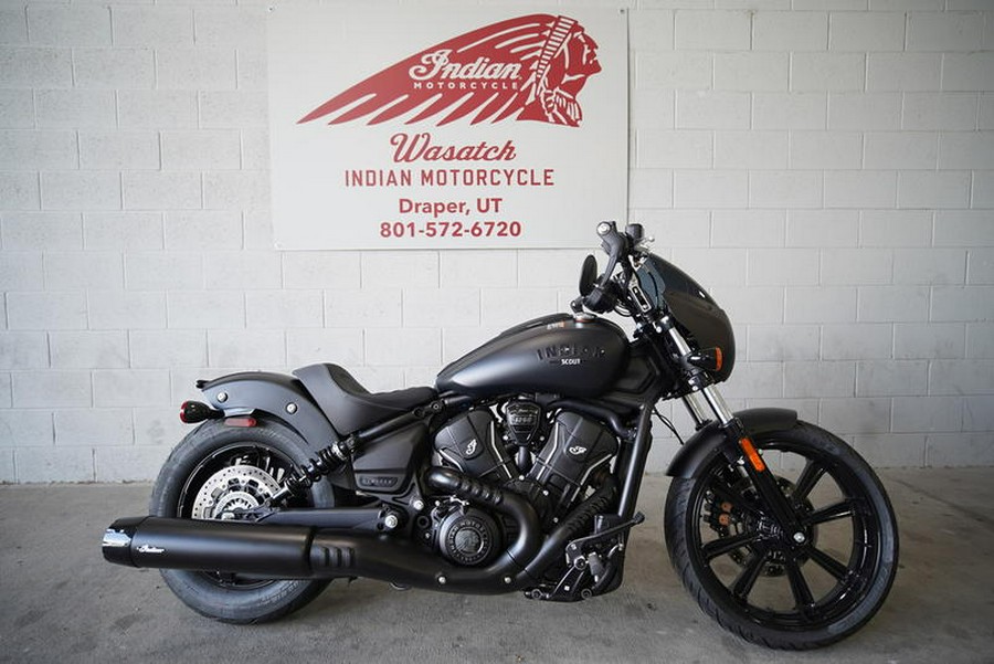 2025 Indian Motorcycle® Sport Scout® Limited +Tech Black Smoke