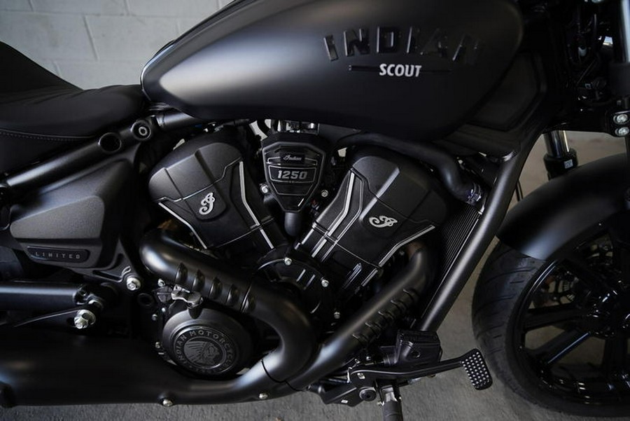 2025 Indian Motorcycle® Sport Scout® Limited +Tech Black Smoke