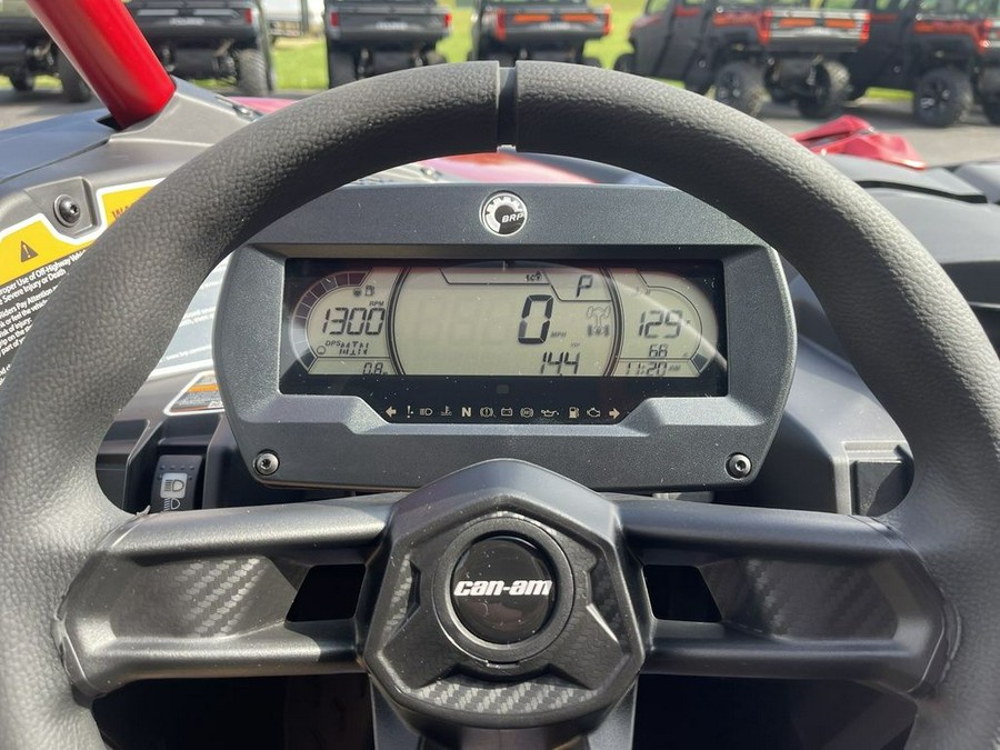 2025 Can-Am® Maverick X3 X DS Turbo RR With Smart-Shox Fiery Red & Hyper Silver