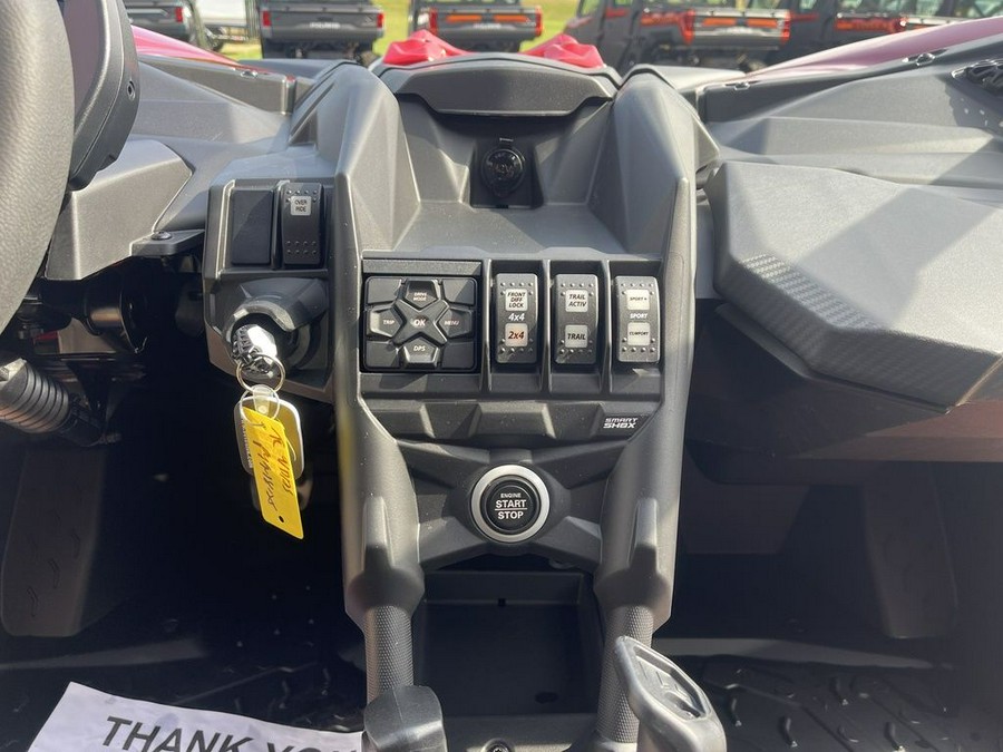 2025 Can-Am® Maverick X3 X DS Turbo RR With Smart-Shox Fiery Red & Hyper Silver