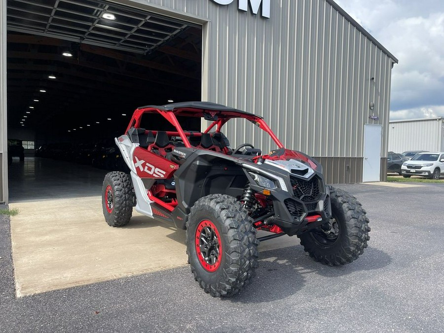 2025 Can-Am® Maverick X3 X DS Turbo RR With Smart-Shox Fiery Red & Hyper Silver