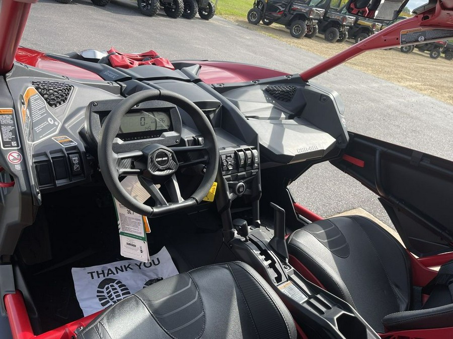 2025 Can-Am® Maverick X3 X DS Turbo RR With Smart-Shox Fiery Red & Hyper Silver