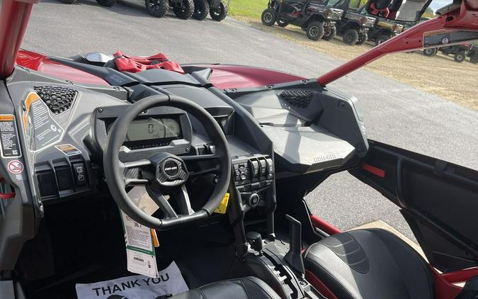 2025 Can-Am® Maverick X3 X DS Turbo RR With Smart-Shox Fiery Red & Hyper Silver