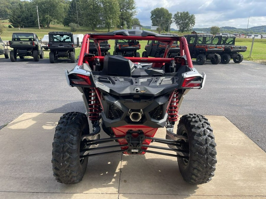 2025 Can-Am® Maverick X3 X DS Turbo RR With Smart-Shox Fiery Red & Hyper Silver