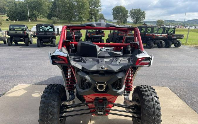 2025 Can-Am® Maverick X3 X DS Turbo RR With Smart-Shox Fiery Red & Hyper Silver