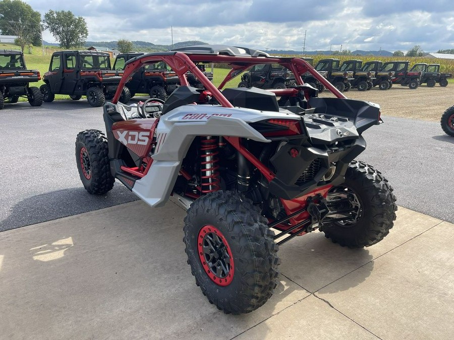 2025 Can-Am® Maverick X3 X DS Turbo RR With Smart-Shox Fiery Red & Hyper Silver