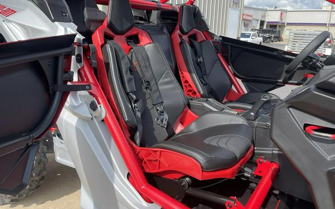 2025 Can-Am® Maverick X3 X DS Turbo RR With Smart-Shox Fiery Red & Hyper Silver